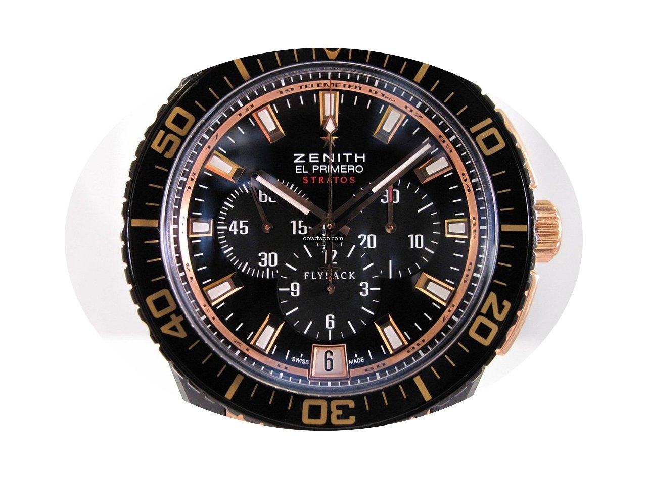 Zenith El Primero Stratos Flyback...