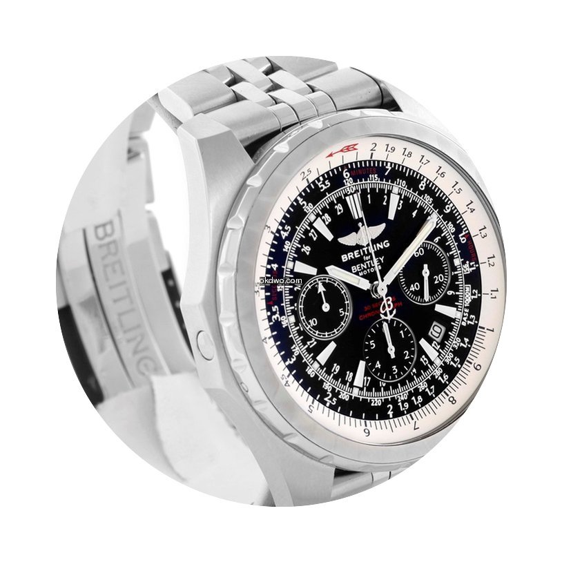 Breitling Bentley Motors T Black Dial Me...