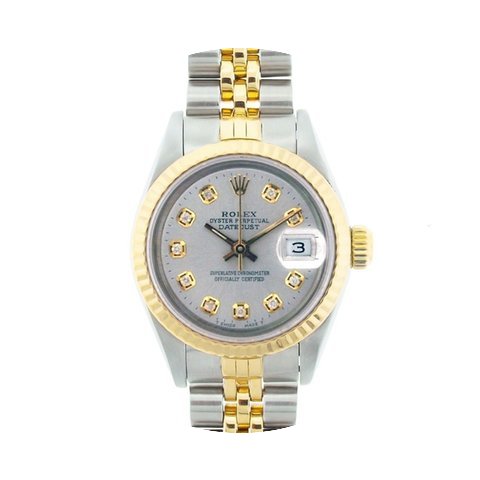 Rolex DateJust Ladies 79173 Diamond Watc...