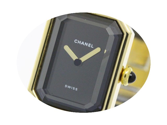 Chanel Premiere 18k Gold Leather Quartz ...