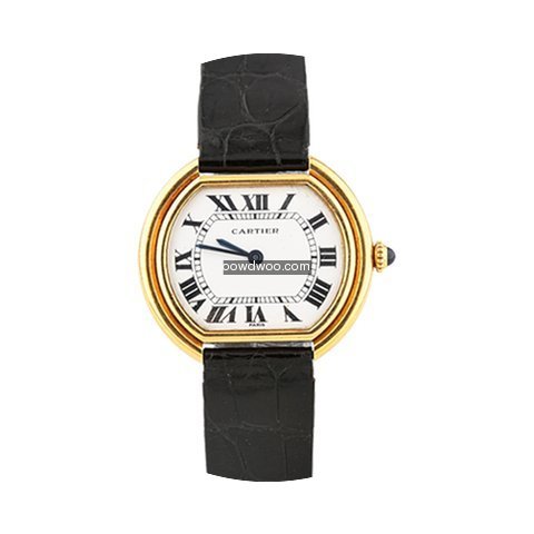 Cartier 18k Solid Yellow Gold Ellipse...