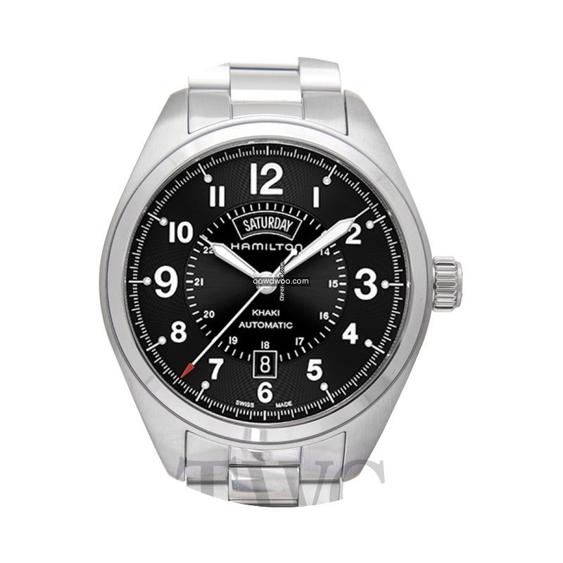 Hamilton Khaki Field Day Date Auto Black...