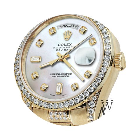 Rolex Presidential 36mm Day Date Tone Wh...