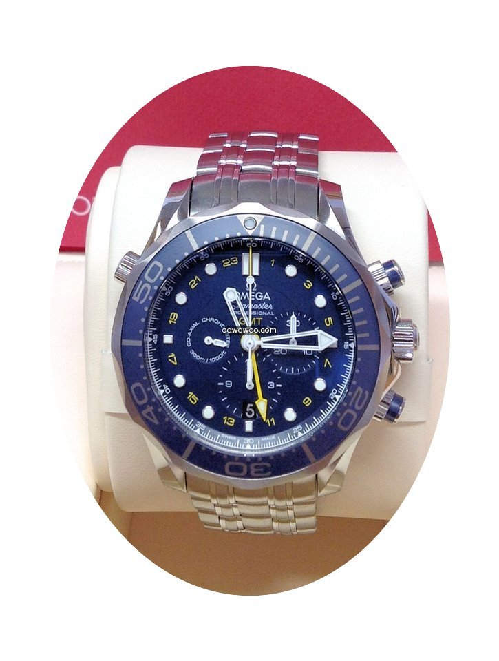 Omega Seamaster Chrono GMT 212.30.44.52....