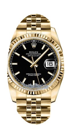 Rolex Datejust 36mm Yellow Gold Midsize ...
