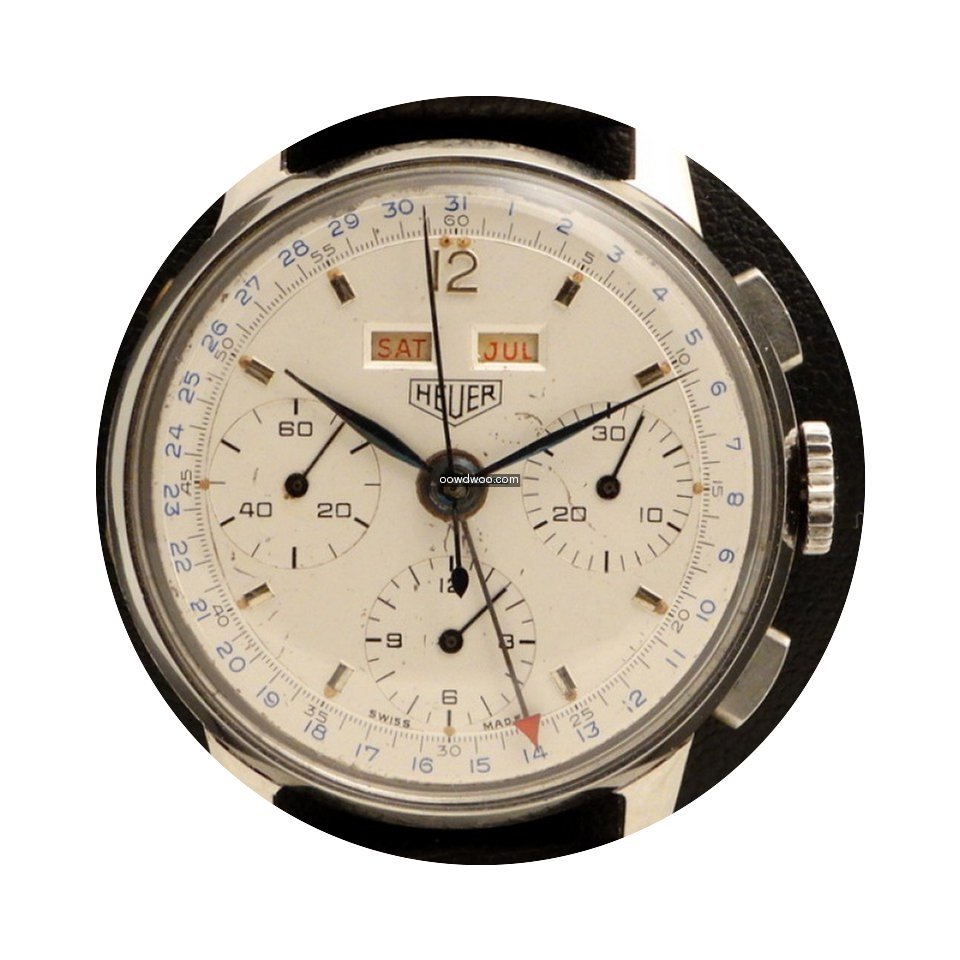 Heuer | Chronograph Triple Date in Steel...