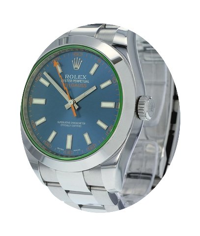 Rolex Milgauss Z Blue Dial...
