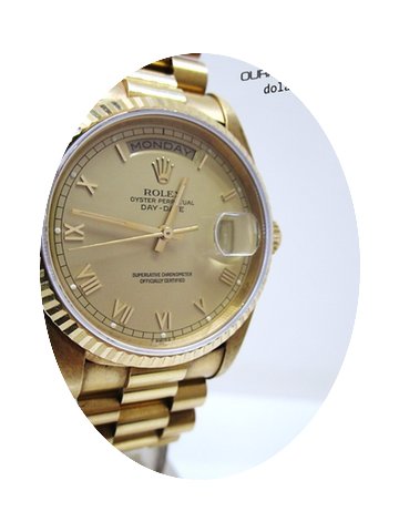 Rolex Day Date 18238 - 18k Gold...