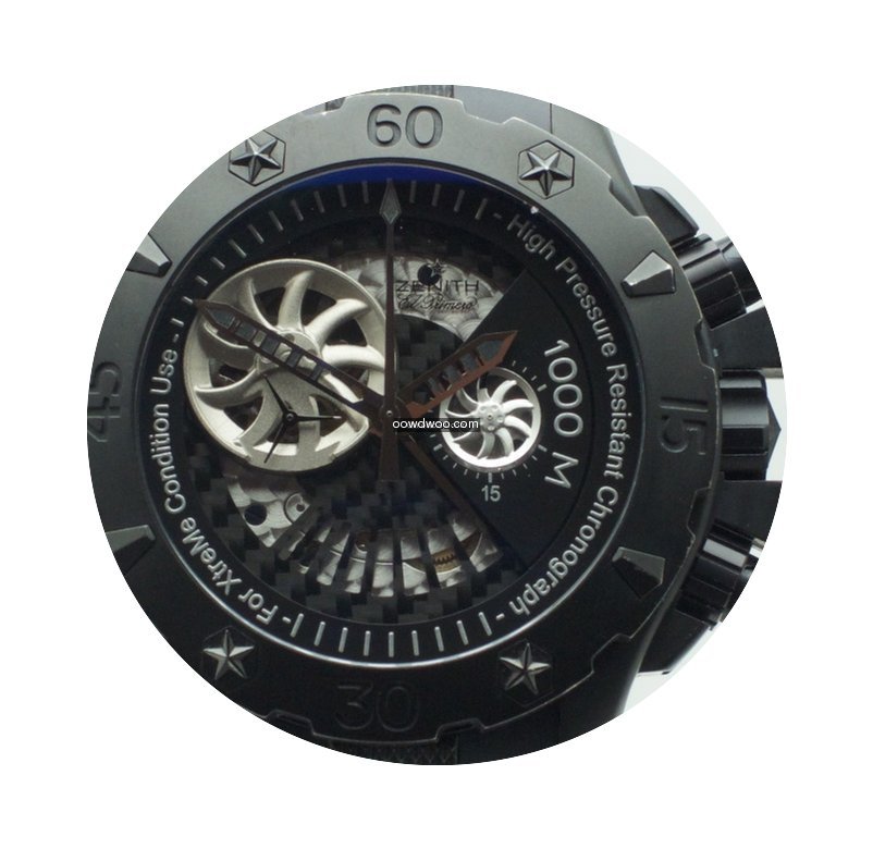 Zenith Defy Xtreme Stealth Open El Prime...