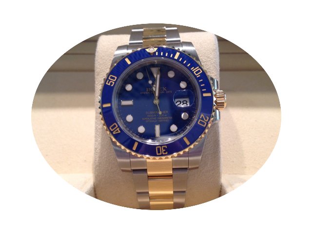 Rolex Submariner 116613LB Blue...