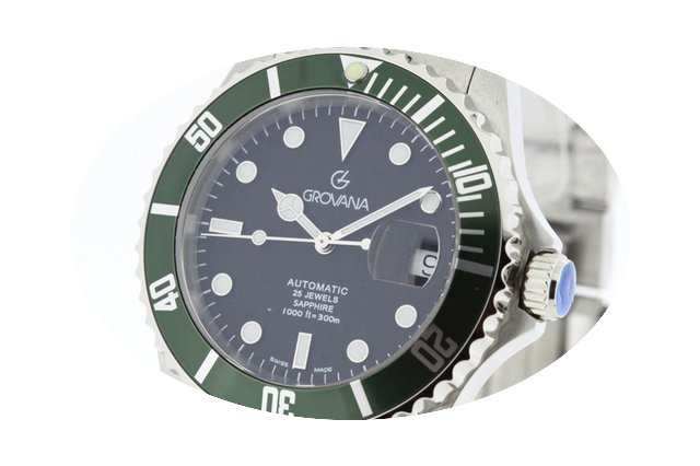 Grovana Swiss Made Automatic Diver Watch...