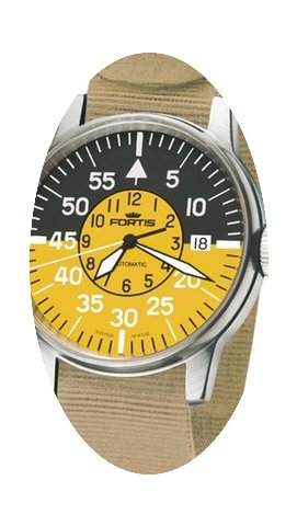 Fortis Flieger Cockpit 595.11.14N39 Herr...