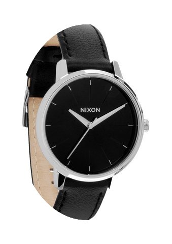 Nixon Kensington Leather Black A108-000 ...