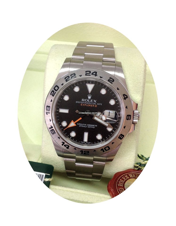 Rolex Explorer II 216570 - Box & Papers ...