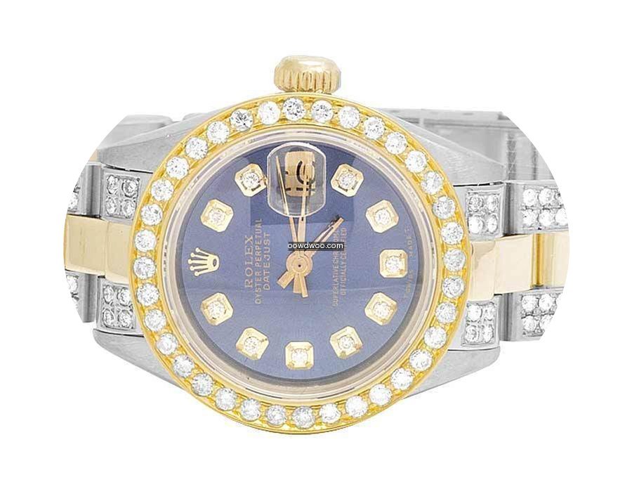 Rolex Ladies Rolex Datejust Two Tone 18K...
