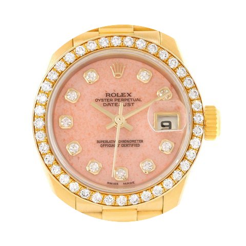 Rolex President Ladies 18k Yellow Gold C...