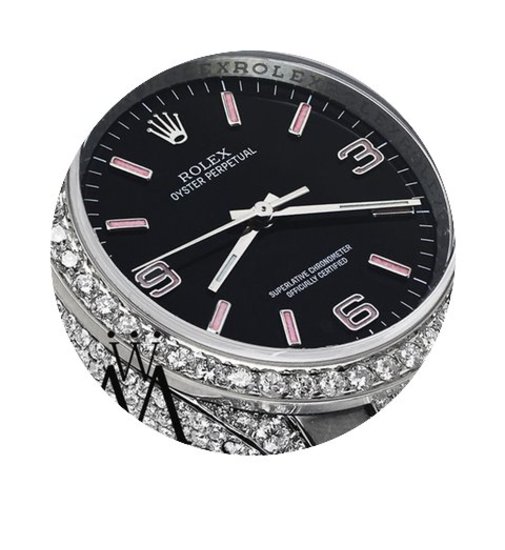 Rolex Oyster Perpetual 36mm Black W/ Pin...