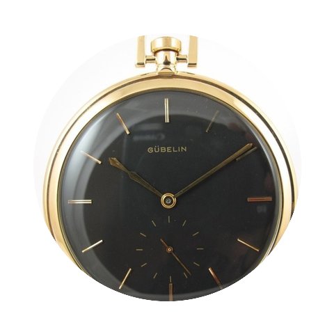Jaeger-LeCoultre / Gübelin Taschenuhr m...