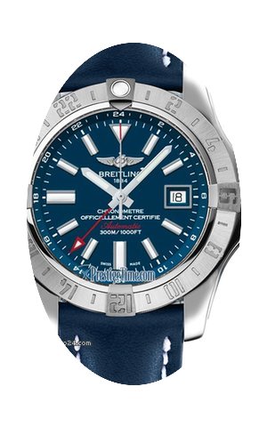 Breitling Avenger II GMT Mens Watch...