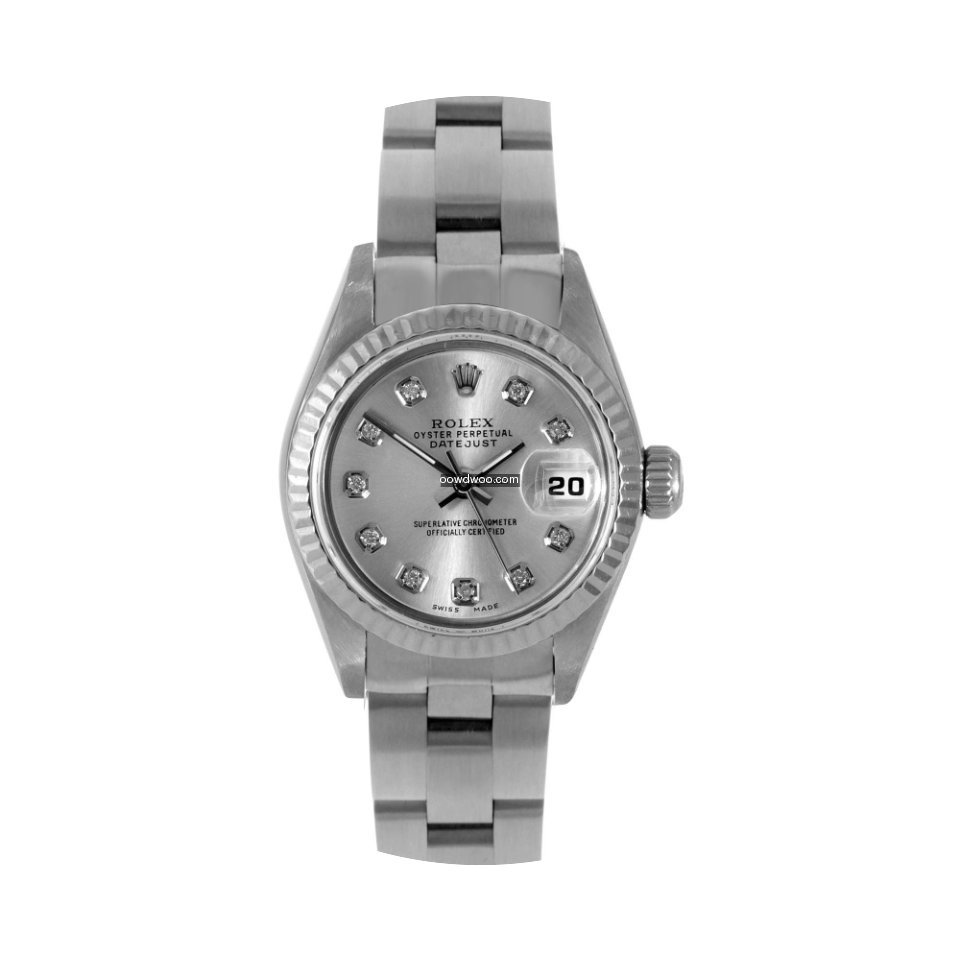 Rolex Ladies Datejust - Factory Silver D...