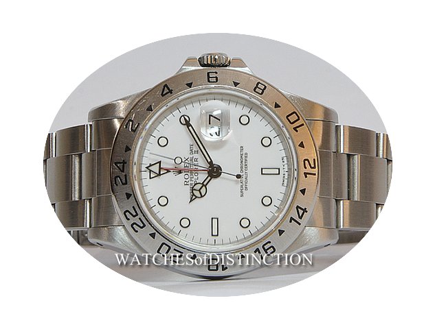 Rolex EXPLORER II (POLAR) 16570...