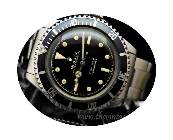 Rolex 5512 Submariner Chapter Ring Gilt ...