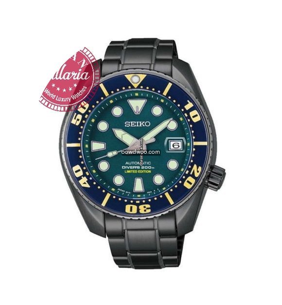 Seiko Prospex Sumo Green Diver Scuba SBD...