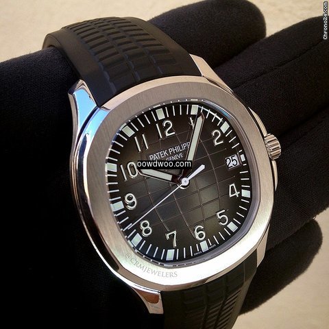 Patek Philippe Aquanaut Stainless Black...