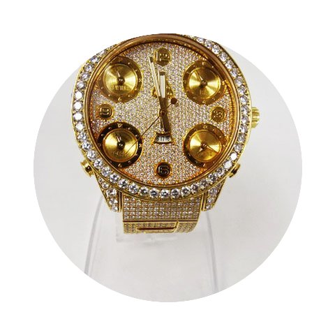 Jacob & Co. 5 TIME ZONE FULL GOLD , ...