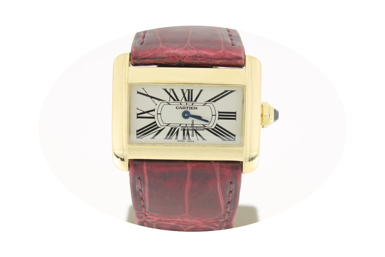 Cartier Divan Lady Yellow Gold 18K (B&P2...