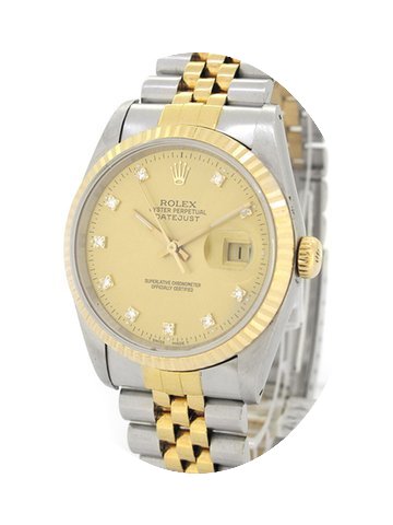 Rolex Oyster Perpetual Datejust 18K Gold...