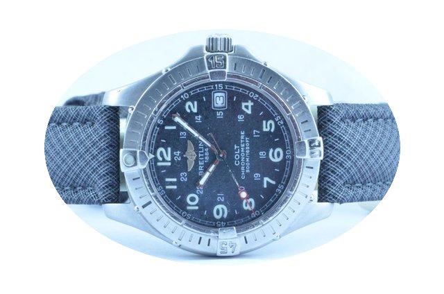 Breitling Colt Oceane Quartz Stahl Herre...