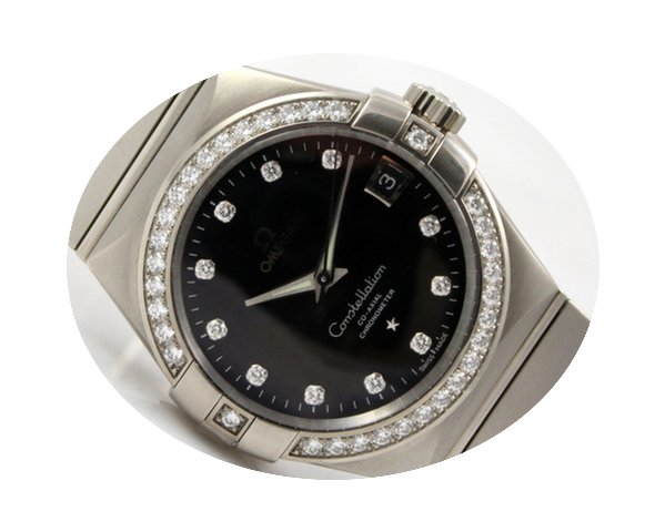 Omega CONSTELLATION CHRONOMETER 18K WHIT...