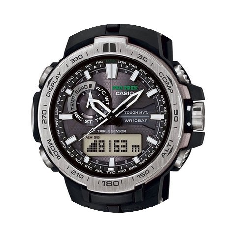 Casio Pro Trek Prw-6000-1er Men´s Black...