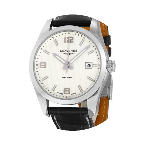 Longines Conquest Classic Silver Dial Au...
