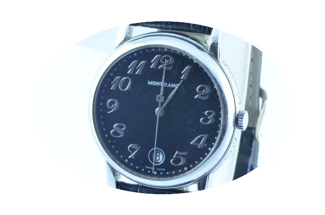 Montblanc Star Gilt Herren Uhr 36mm Stah...