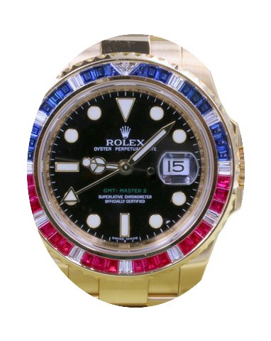 Rolex GMT Master II 116748SARU Ruby Sapp...
