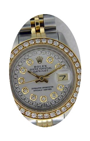 Rolex Ladies Datejust 2-Tone Watch 69173...