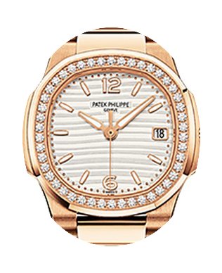 Patek Philippe Nautilus Diamond Rose Gol...