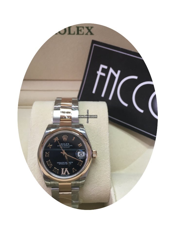 Rolex 178241 VI 31mm Datejust Purple...