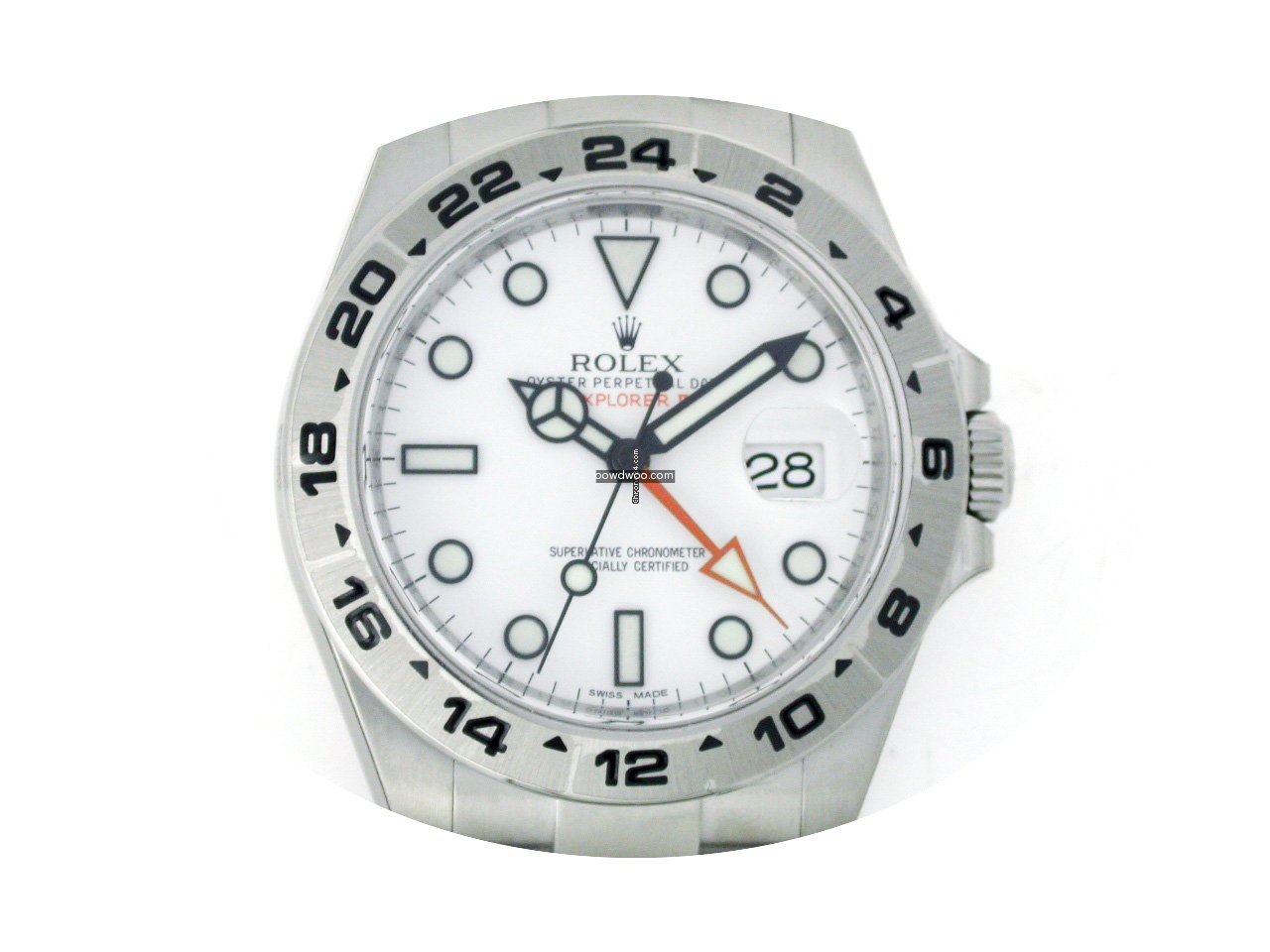 Rolex Explorer II 216570 WHITE...