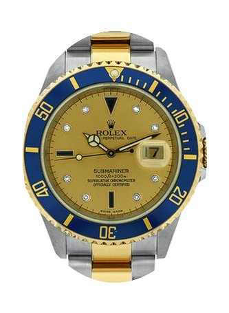 Rolex stainless steel and 18k yellow gol...