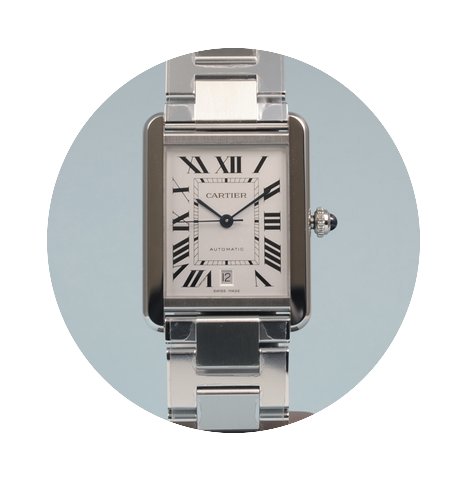 Cartier Tank Solo extragroßes Modell St...