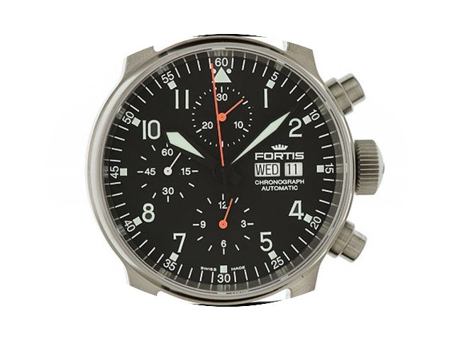 Fortis Flieger Chronograph Automatik Gla...