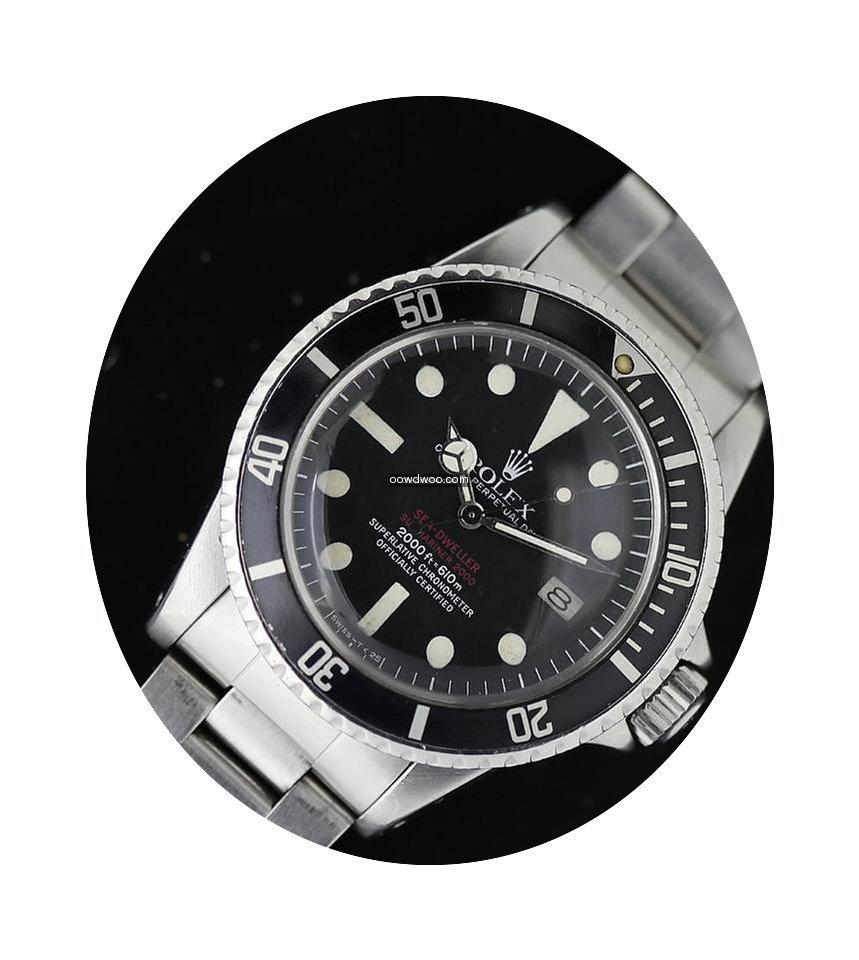 Rolex Seadweller Ref 1665 Drsd Mk Iv...