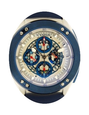 Cvstos Blue Marine In Acciaio E Pelle...