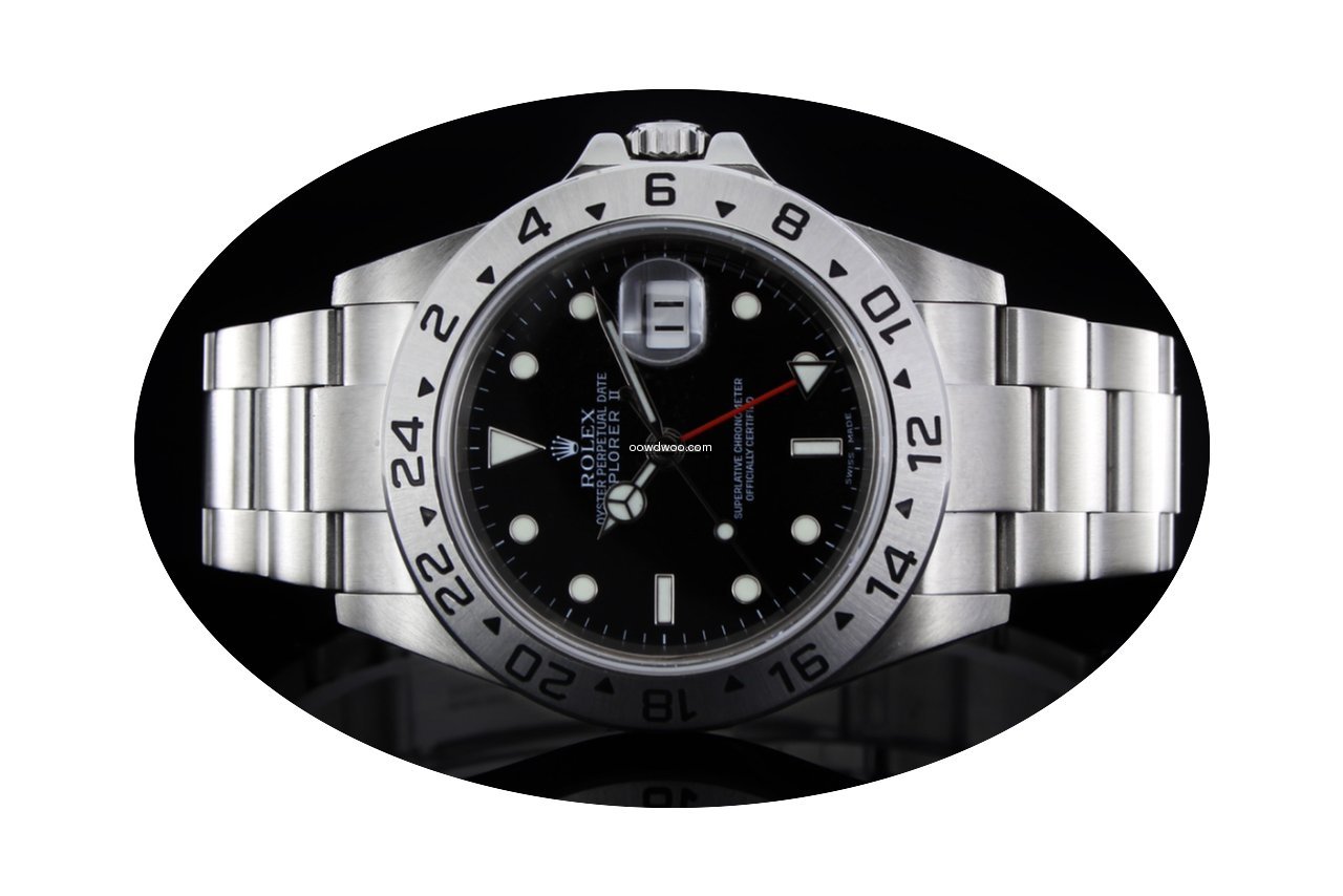 Rolex Explorer II (40mm) Ref.: 16570 mit...