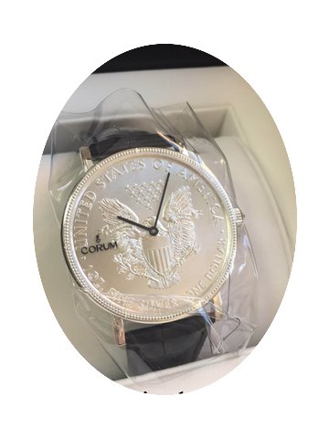 Corum 1$ Silver Coin 50th Anniversary Ed...