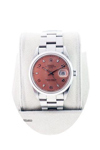 Rolex Date 15200 Stainless Steel Salmon ...