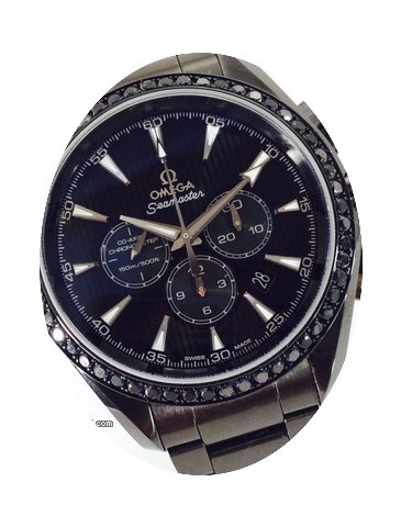 Omega Seamaster Aqua Terra DLC Black Chr...